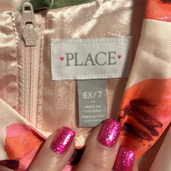 Children’s Place Girls Dress (Cute For Easter or Any Occasion), NWT’s, Size 6X/7 - Picture 3 of 11